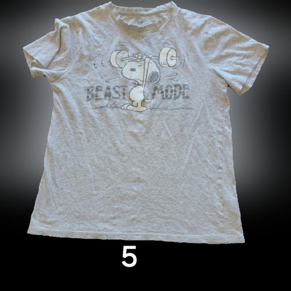 Snoopy "beast mode" shirt - Picture 1 of 1